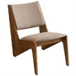 Rylina Accent Chairs Set of 2 in Walnut Brown