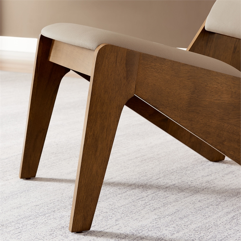 Rylina Accent Chairs Set of 2 in Walnut Brown