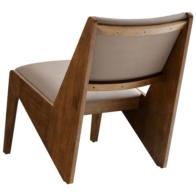 Rylina Accent Chairs Set of 2 in Walnut Brown