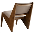 Rylina Accent Chairs Set of 2 in Walnut Brown