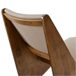 Rylina Accent Chairs Set of 2 in Walnut Brown