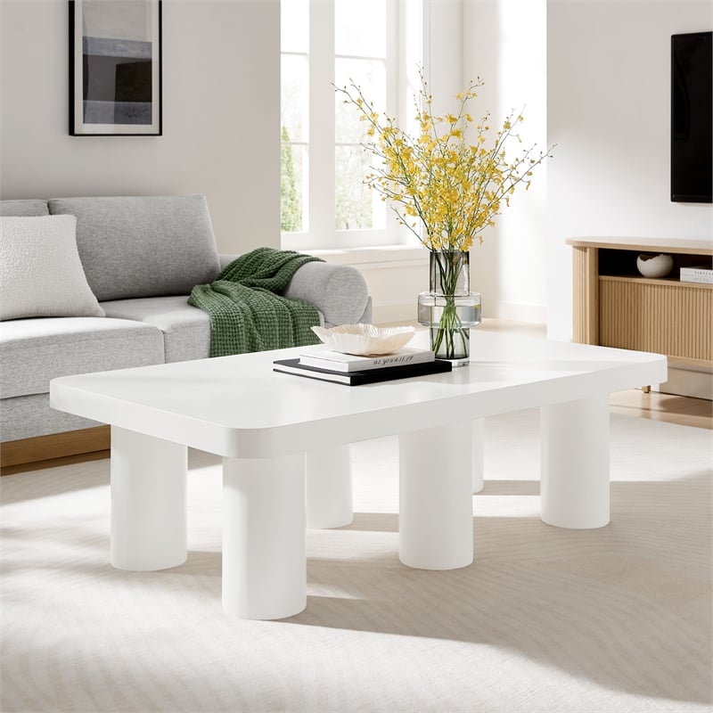 Cleo Coffee Table in White
