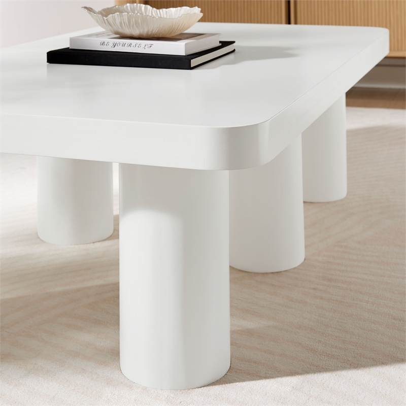Cleo Coffee Table in White