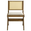 Thera Dining Side Chairs Set of 2 in Weathered Oak Stone