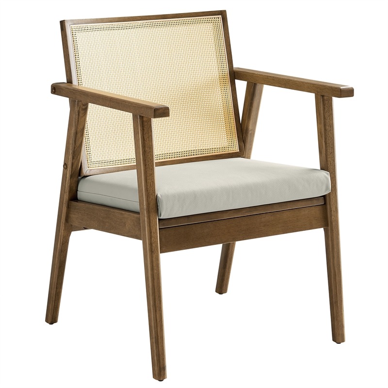Thera Accent Armchairs Set of 2 in Weathered Oak Stone