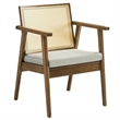Thera Accent Armchairs Set of 2 in Weathered Oak Stone