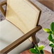 Thera Accent Armchairs Set of 2 in Weathered Oak Stone