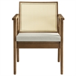Thera Accent Armchairs Set of 2 in Weathered Oak Stone