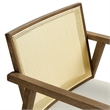 Thera Accent Armchairs Set of 2 in Weathered Oak Stone