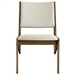 Rylina Accent Chairs Set of 2 in Weathered Oak Stone