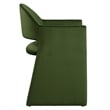 Talia Dining Armchair in Moss Green