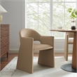 Talia Dining Armchair in Taupe
