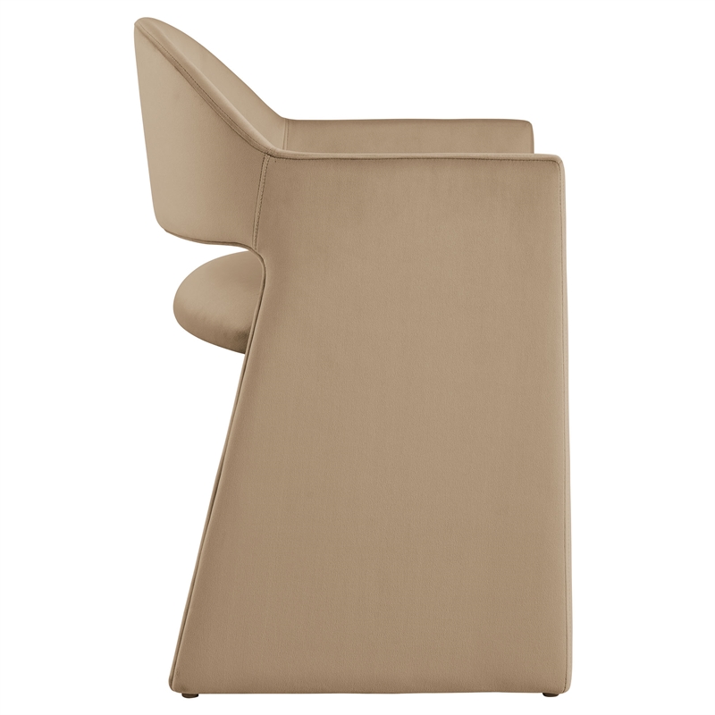 Talia Dining Armchair in Taupe