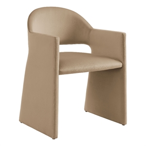 Talia Dining Armchair in Taupe