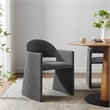 Talia Dining Armchair in Charcoal