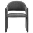 Talia Dining Armchair in Charcoal