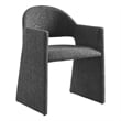 Talia Dining Armchair in Charcoal