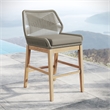 Wellspring Counter Stool in Light Gray Greige