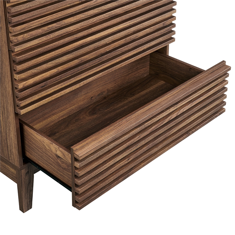 Render Chest in Walnut