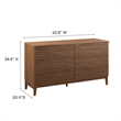Render Dresser in Walnut