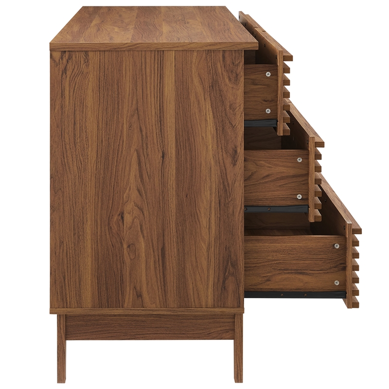 Render Dresser in Walnut