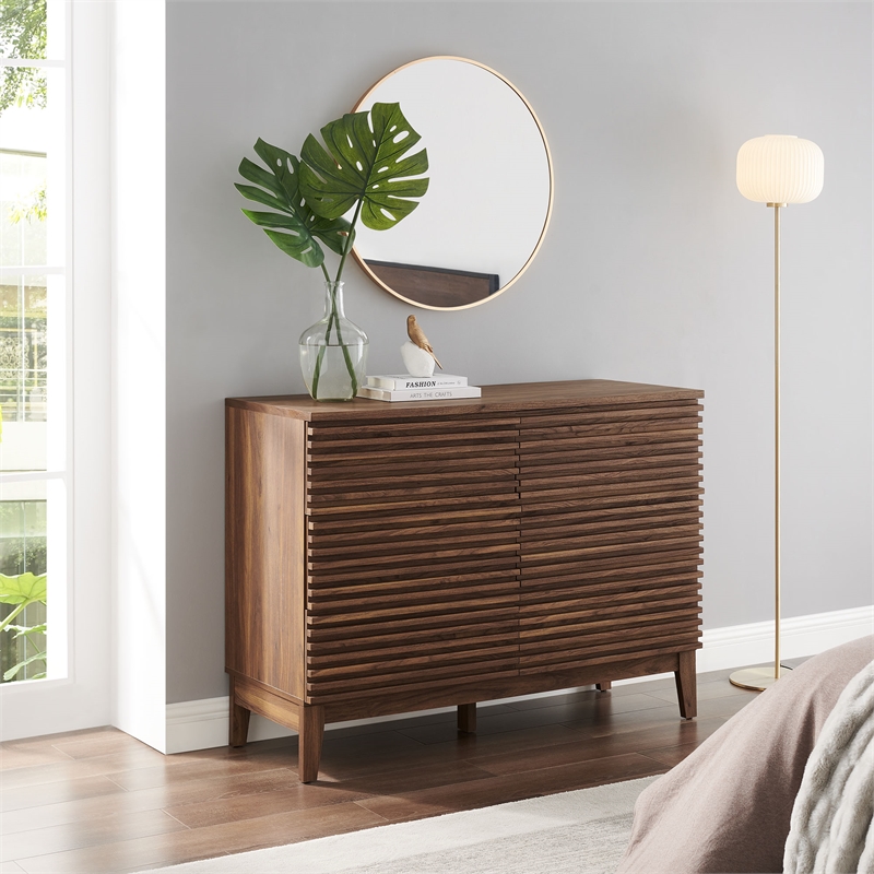 Render Dresser in Walnut