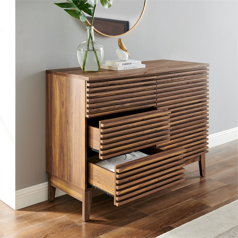 Render Dresser in Walnut
