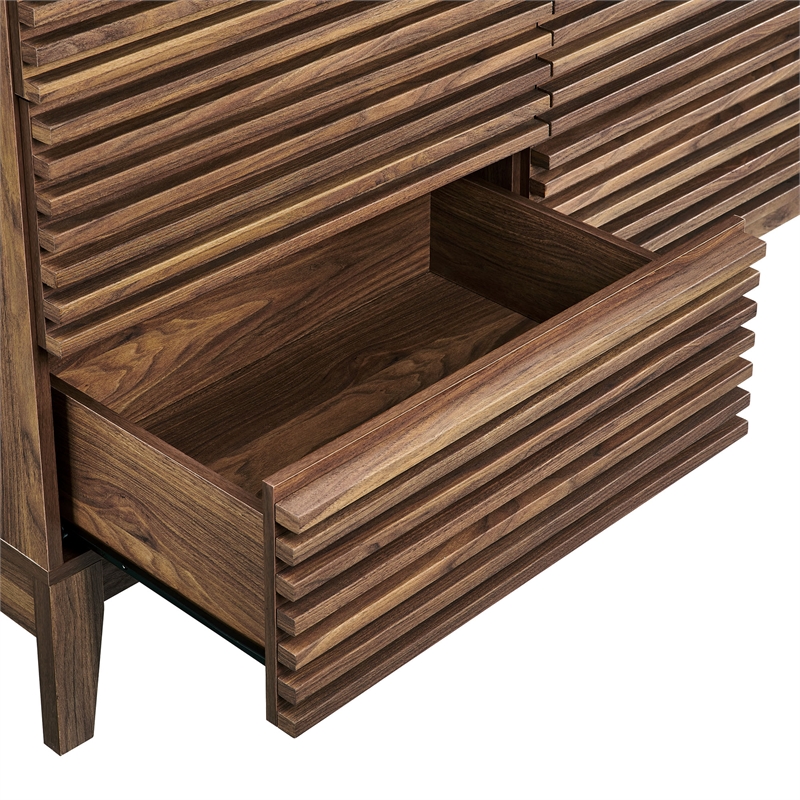 Render Dresser in Walnut