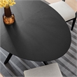 Crossroads Dining Table in Black