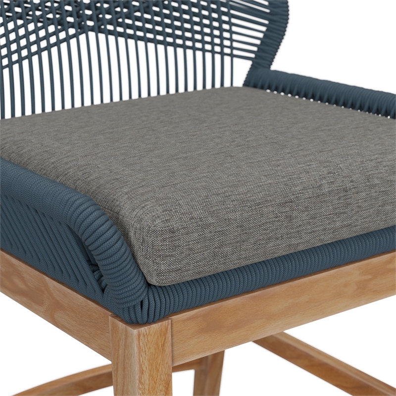 Wellspring Counter Stool in Blue Graphite