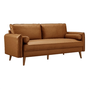 modway revive sofa in tan