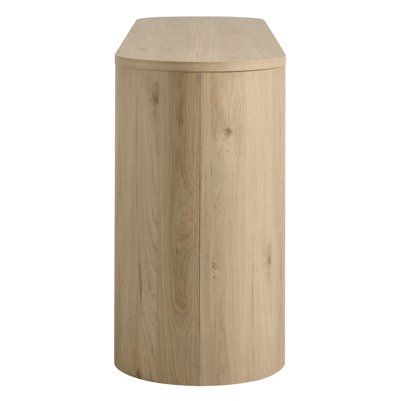 Duval Sideboard Storage Cabinet in Hickory Frost