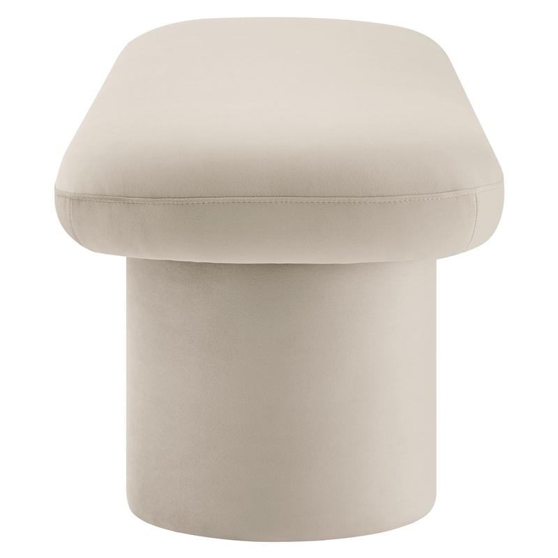 Orla Bench in Almond