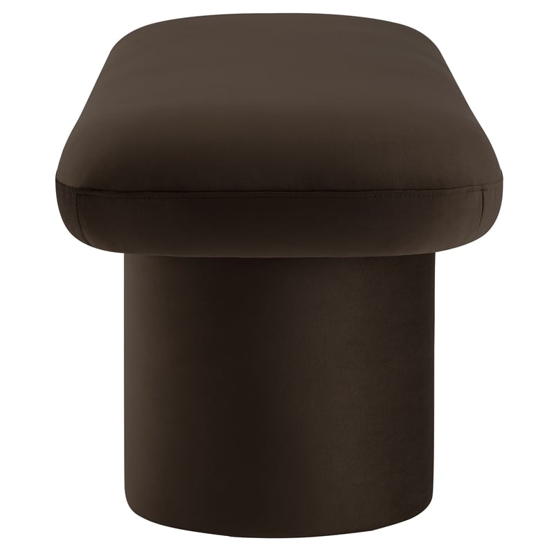 Orla Bench in Chocolate Brown