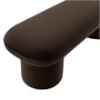 Orla Bench in Chocolate Brown