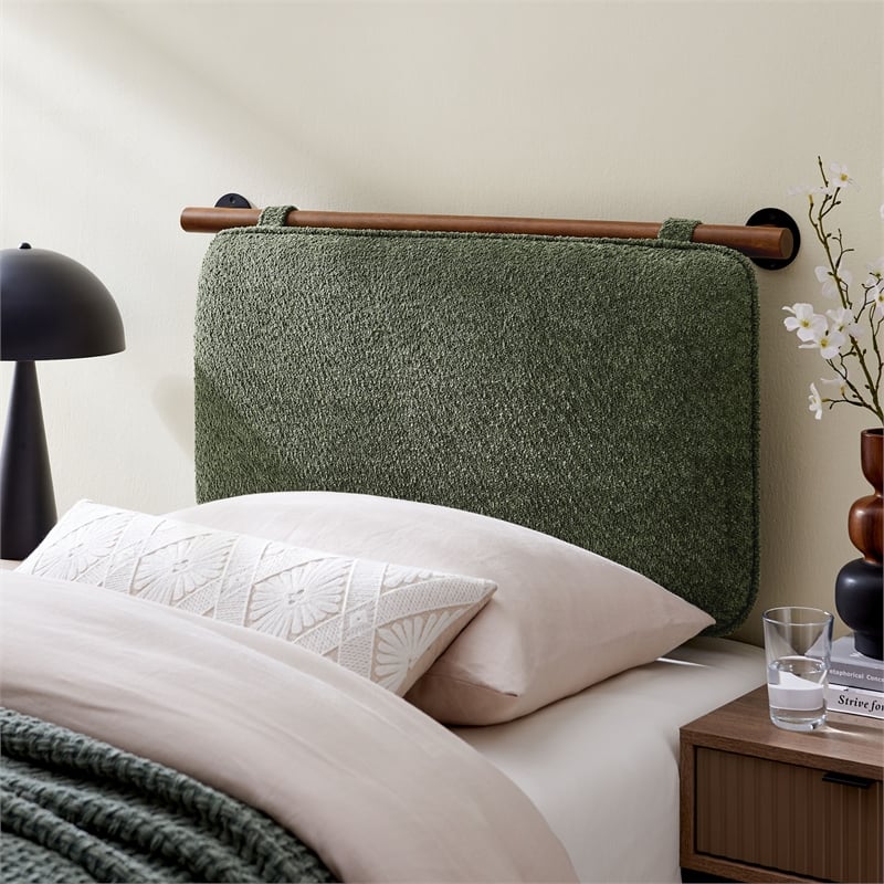 Anela Twin Headboard in Sage Walnut