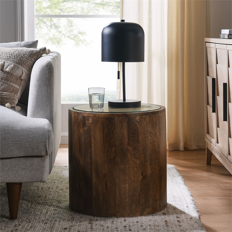 Truett Side Table in Walnut