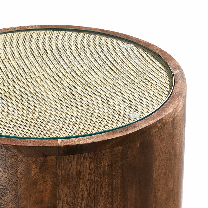Truett Side Table in Walnut
