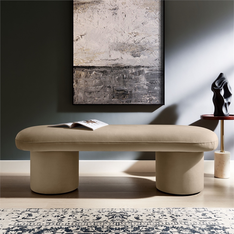 Modway Orla Bench in Taupe