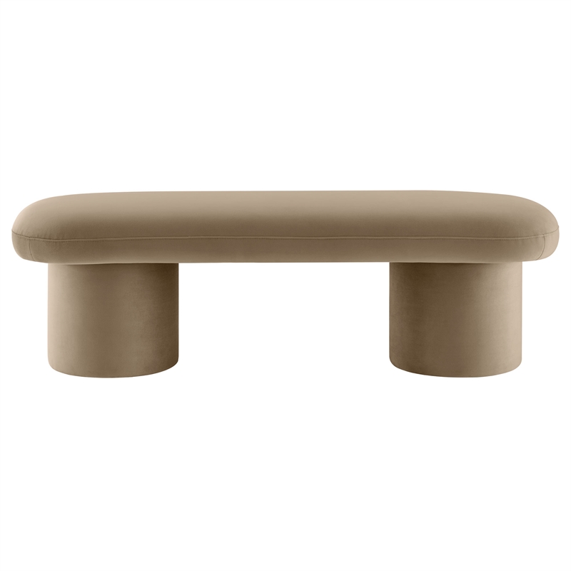 Modway Orla Bench in Taupe