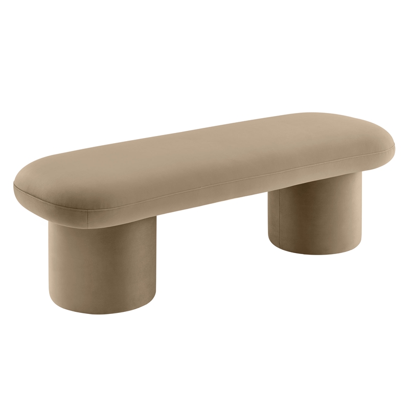 Modway Orla Bench in Taupe