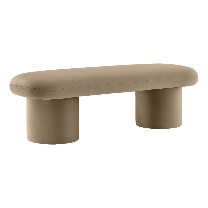 Modway Orla Bench in Taupe