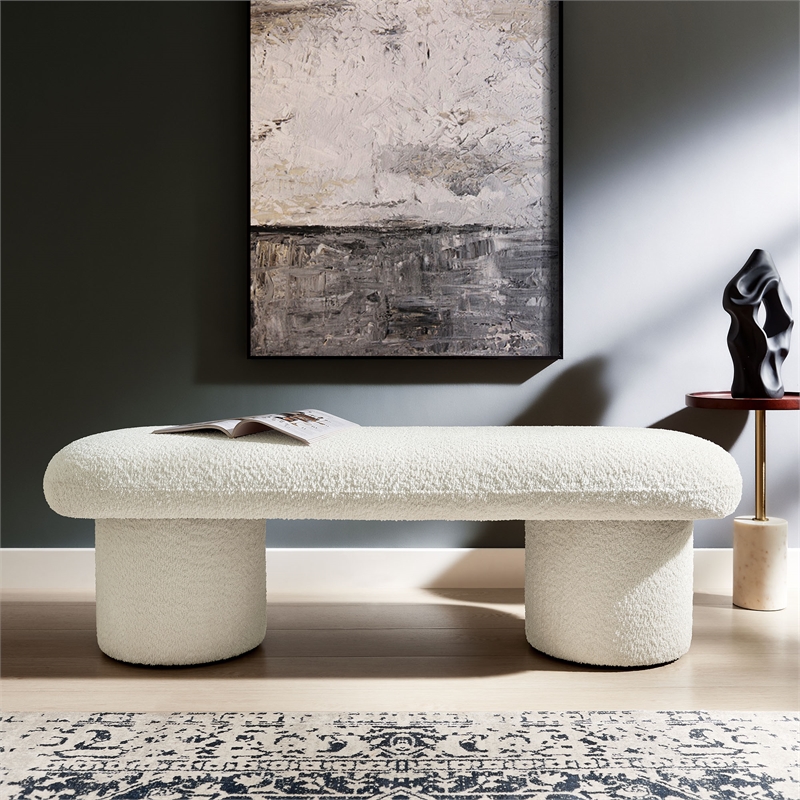 Modway Orla Bench in Cream
