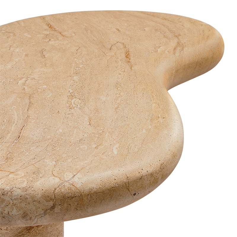 Elowen Coffee Table in Travertine