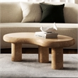 Elowen Coffee Table in Travertine