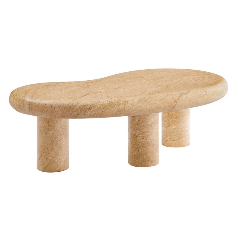 Elowen Coffee Table in Travertine