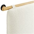 Anela King Size Headboard in Cream Natural
