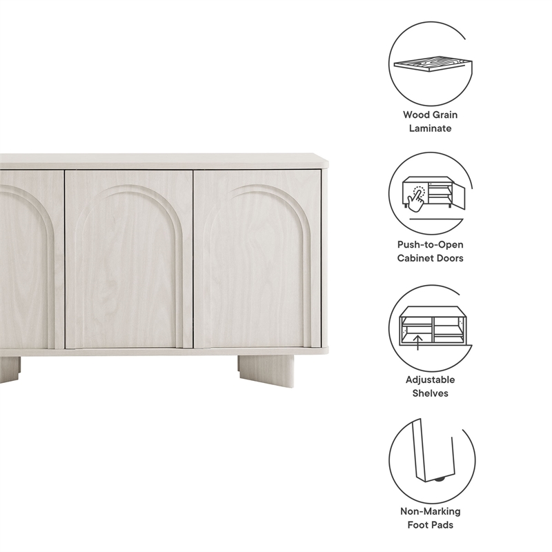 Flux Sideboard in White Wash