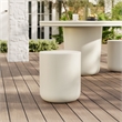Brion Stool in White