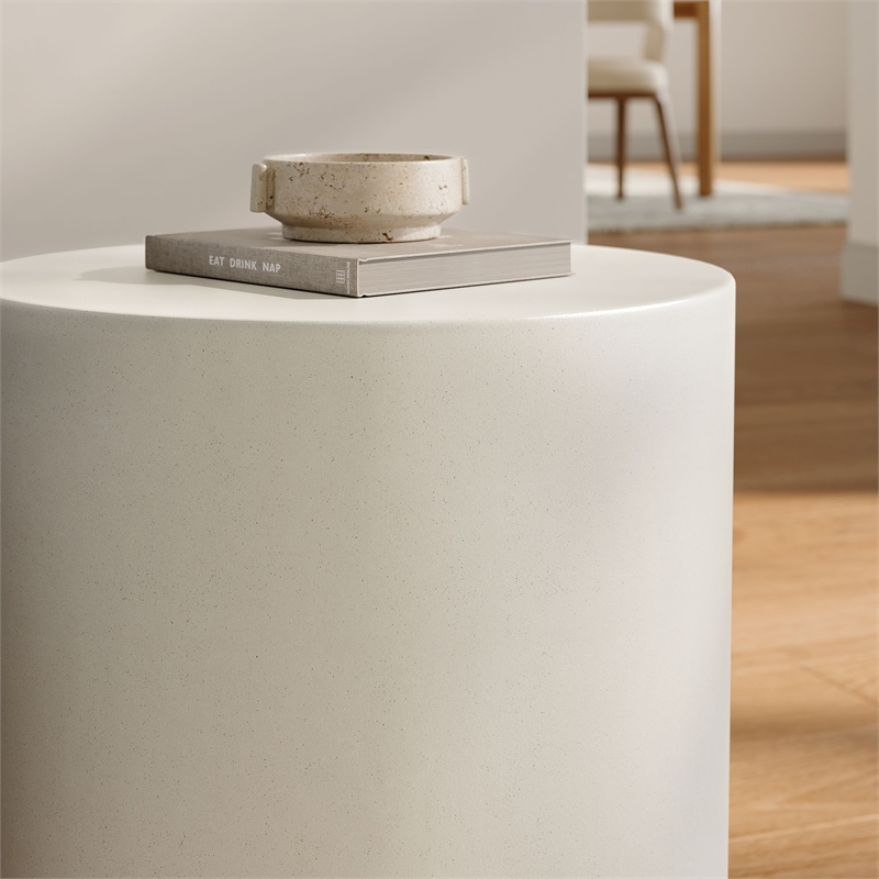 Brion Stool in White